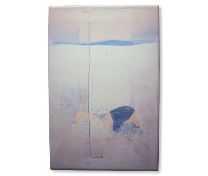 水槽　樫木知子　油画　145cm×97cm