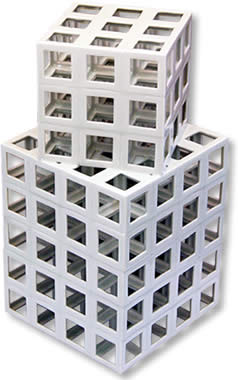 作品タイトル Lattice receptacle　03-3