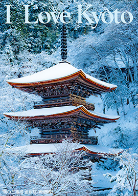 雪の三重塔 金剛院 舞鶴市