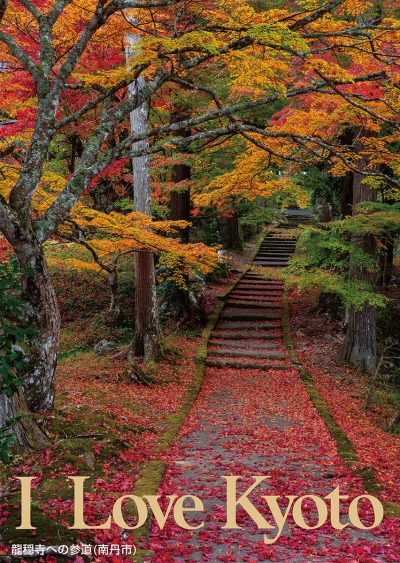 龍穏寺への参道（南丹市）