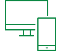 パソコン、スマートフォンマーク