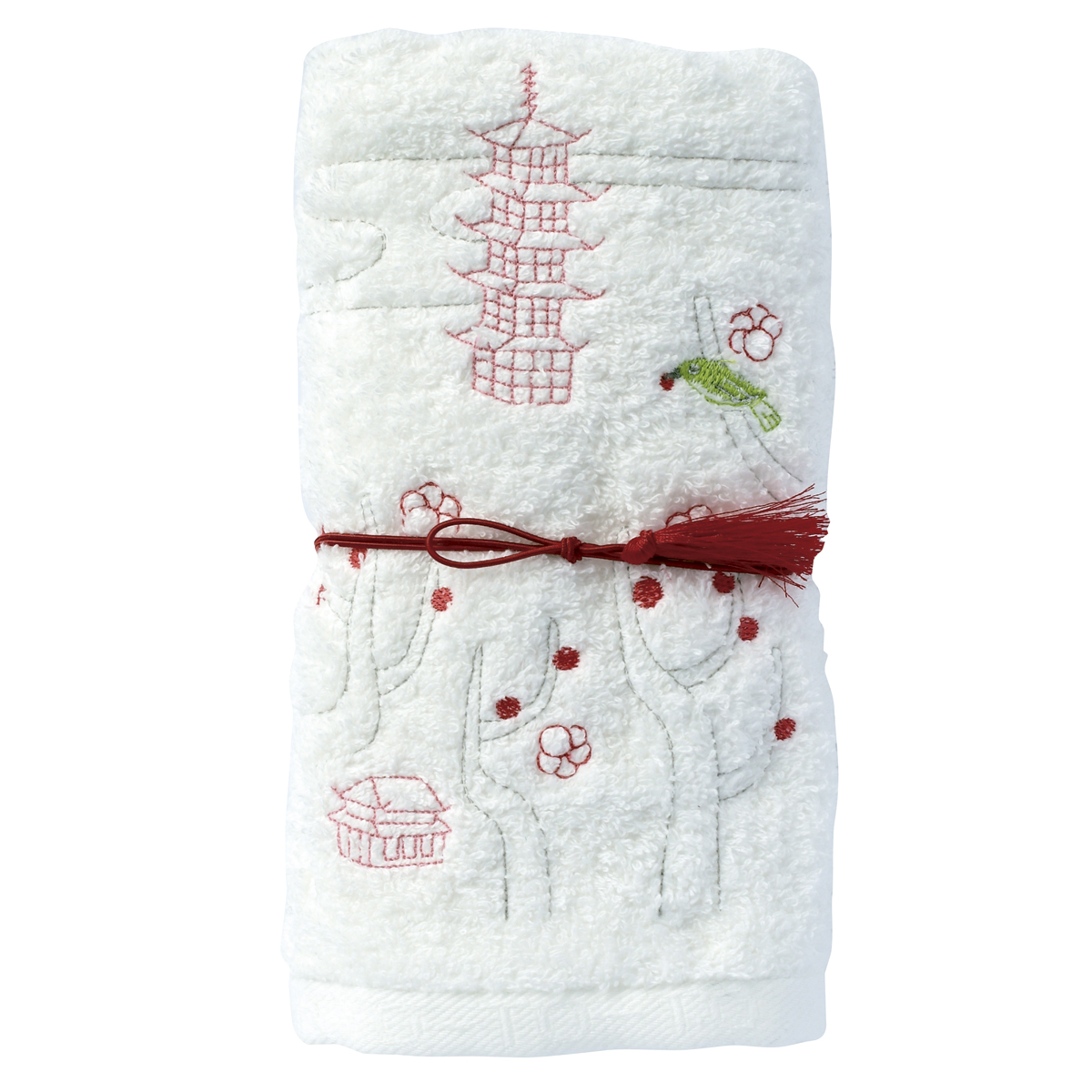 【京東都】季節の刺繍タオル 2月（京都）