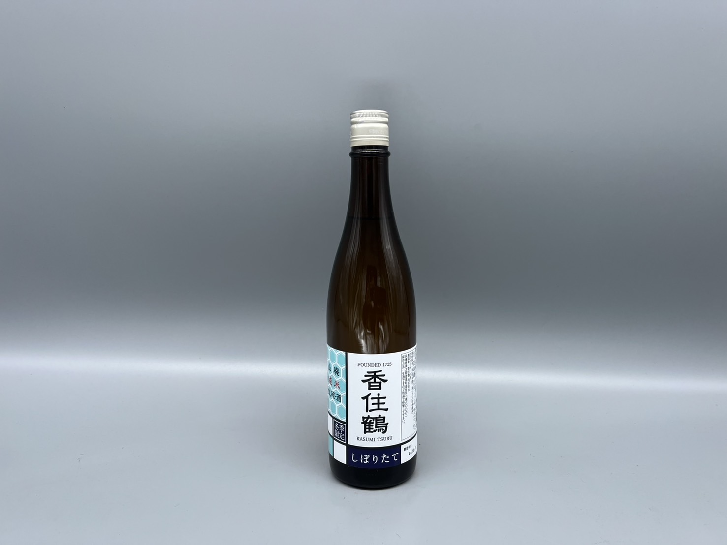 日本酒　香住鶴　しぼりたて　山廃 純米生原酒　720ml
