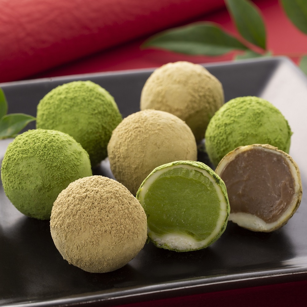冬季期間限定 宇治抹茶・ほうじ茶トリュフチョコレート 6粒 抹茶スイーツ