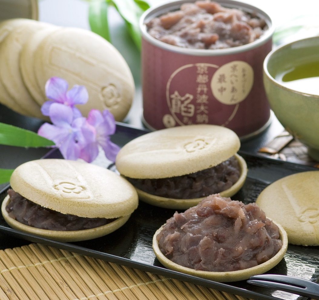 お手作り最中 (京番茶皮・丹波大納言あん) 和菓子 お菓子 ギフト