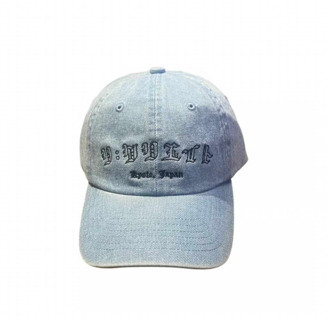 re:create 6PANEL CAP (Katakana LOGO) L.DENIM