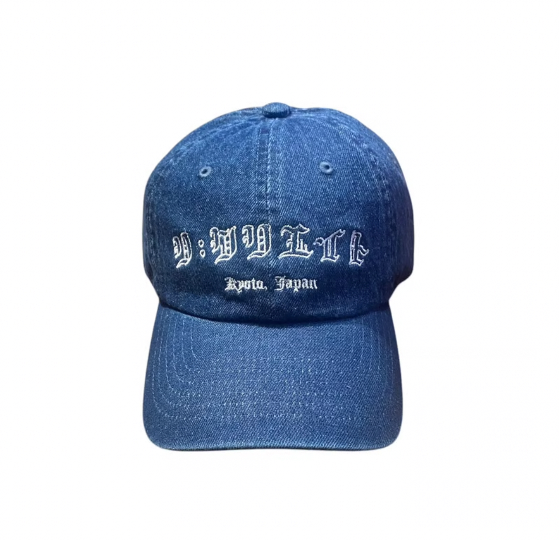 re:create 6PANEL CAP (Katakana LOGO) DENIM
