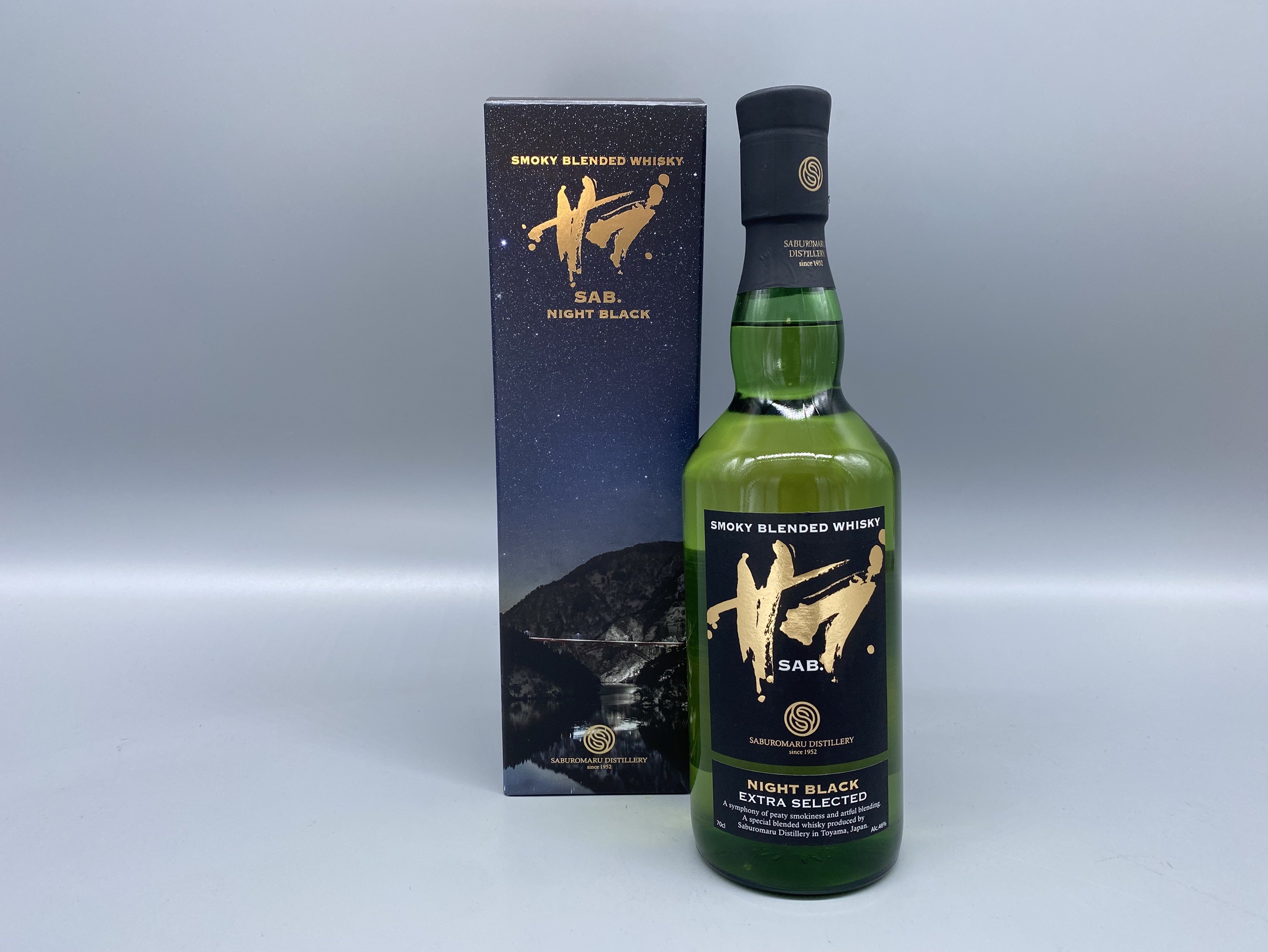 ウイスキー　サブ. ナイトブラック　SAB. NIGHT BLACK　700ml　46度　モルトウイスキー