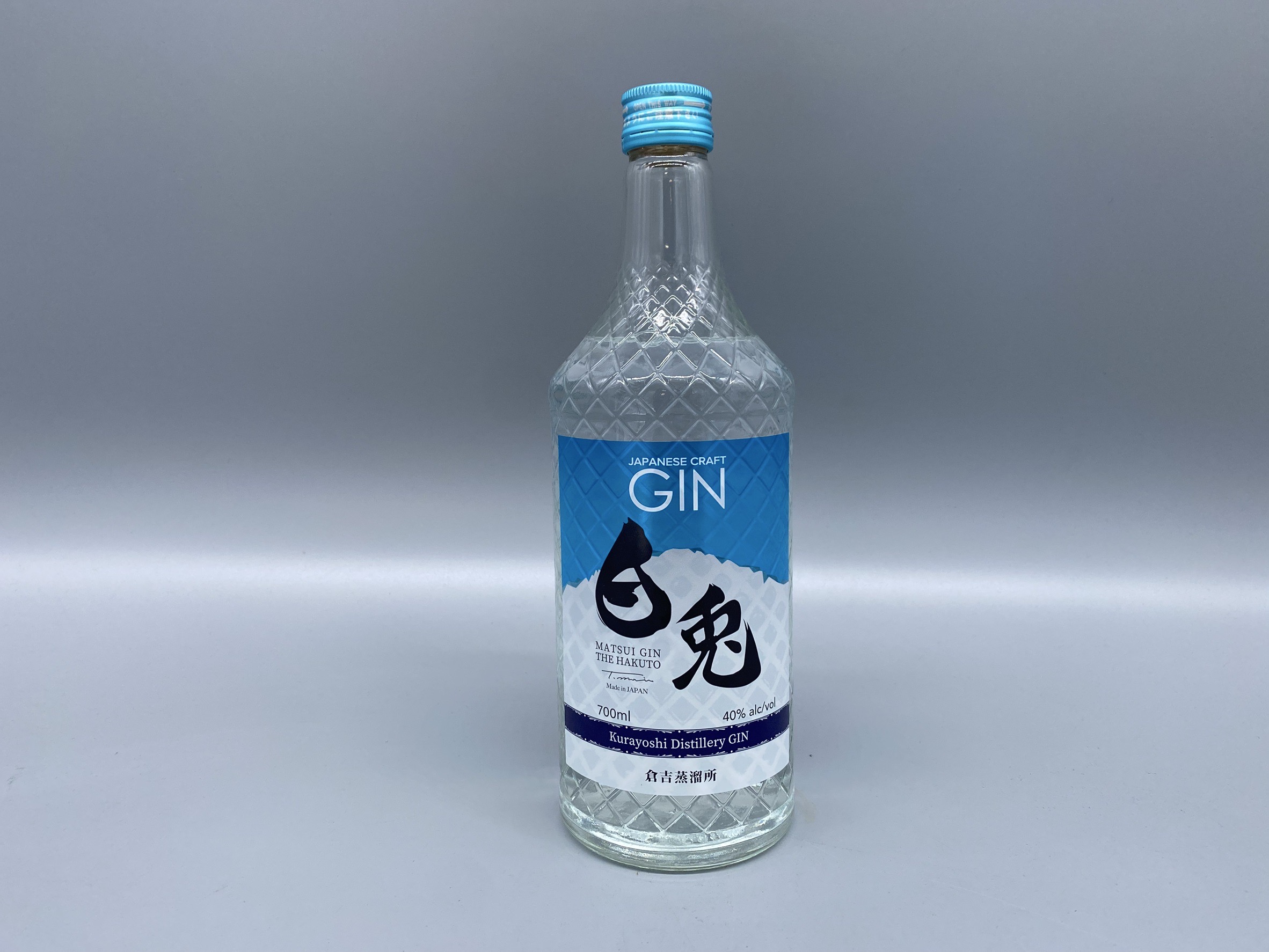 ジン　マツイ GIN　-白兎(HAKUTO)-　700ml　40度