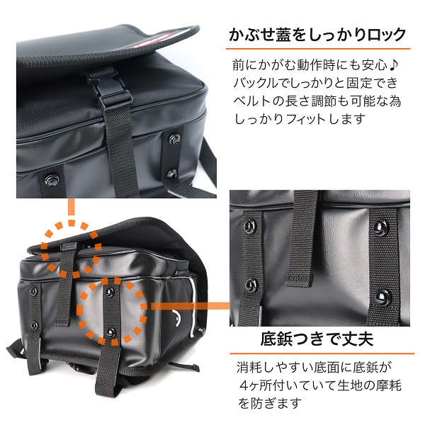 新しいシンプルな革のランドセルファッションランドセル4