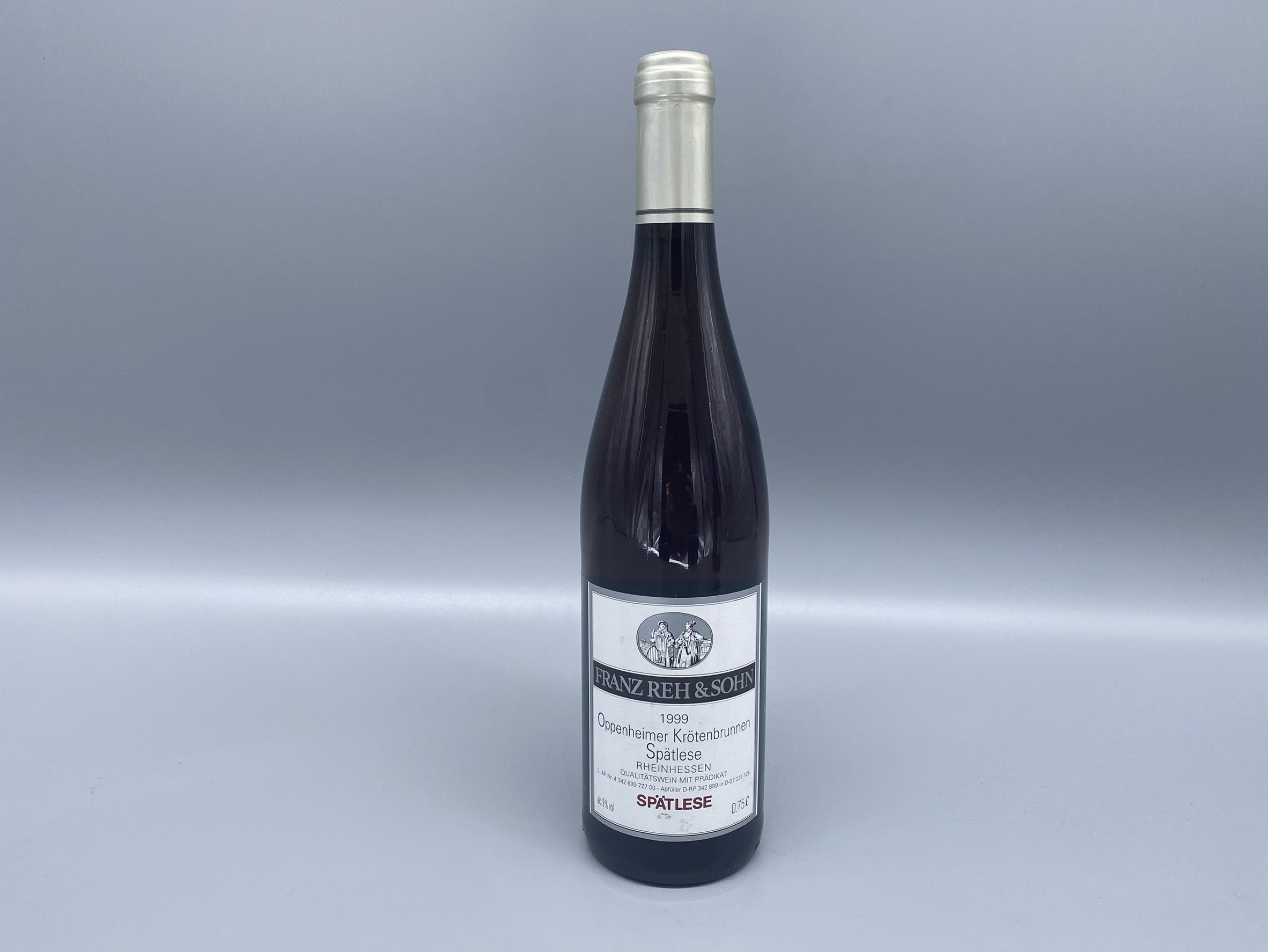 白ワイン　ドイツ　オッペンハイマー クレーテンブルンネン　シュペトレーゼ　Franz Reh & Sohn(フランツ・レー＆ゾン)　750ml　14度未満