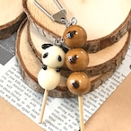 ぱんだんごセットキーホルダー中