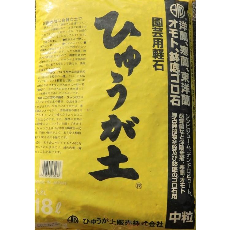 ひゅうが土 (中粒) 18リットル 日向土 1袋販売