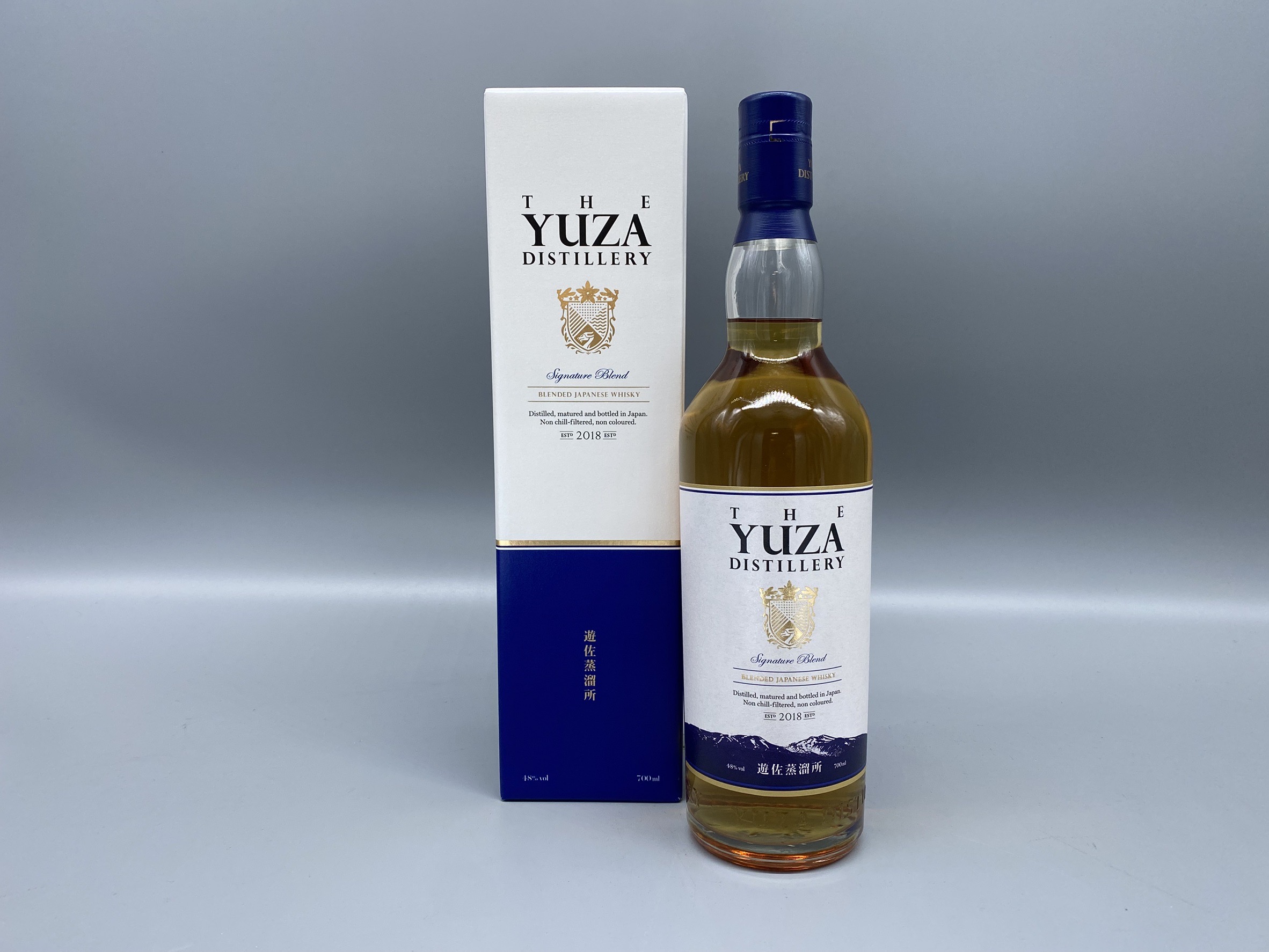 ウイスキー　YUZA Signature Blend　シグネチャー ブレンド　700ml　48度　モルト、グレーン