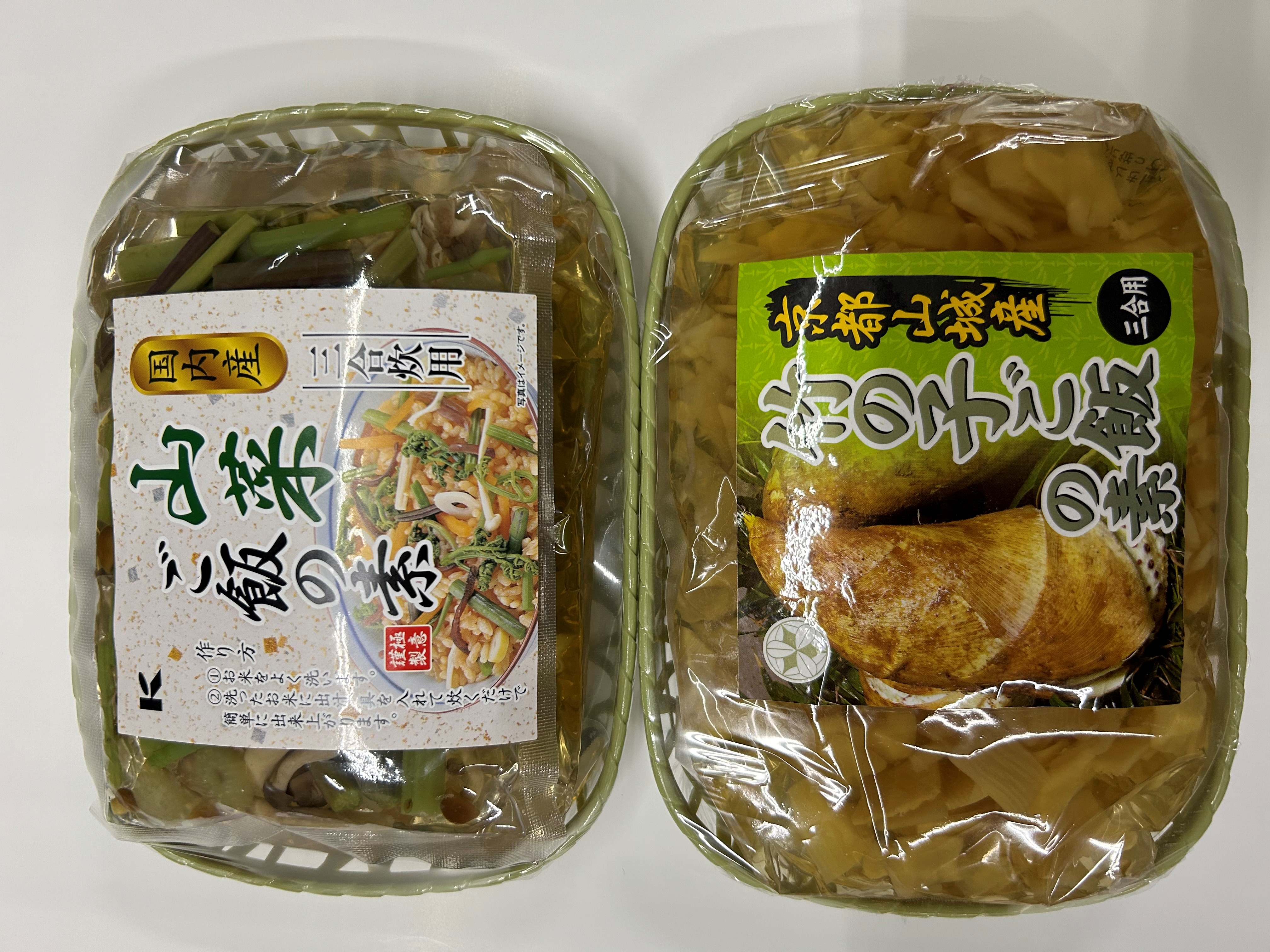 京都山城竹の子・国産山菜ご飯の素セット