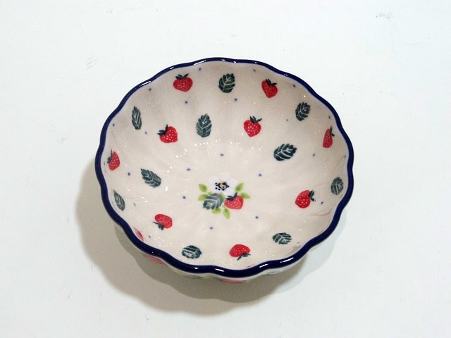 ポーリッシュポタリー　　小鉢　12ｃｍ　電子レンジ/オーブン/食洗器対応