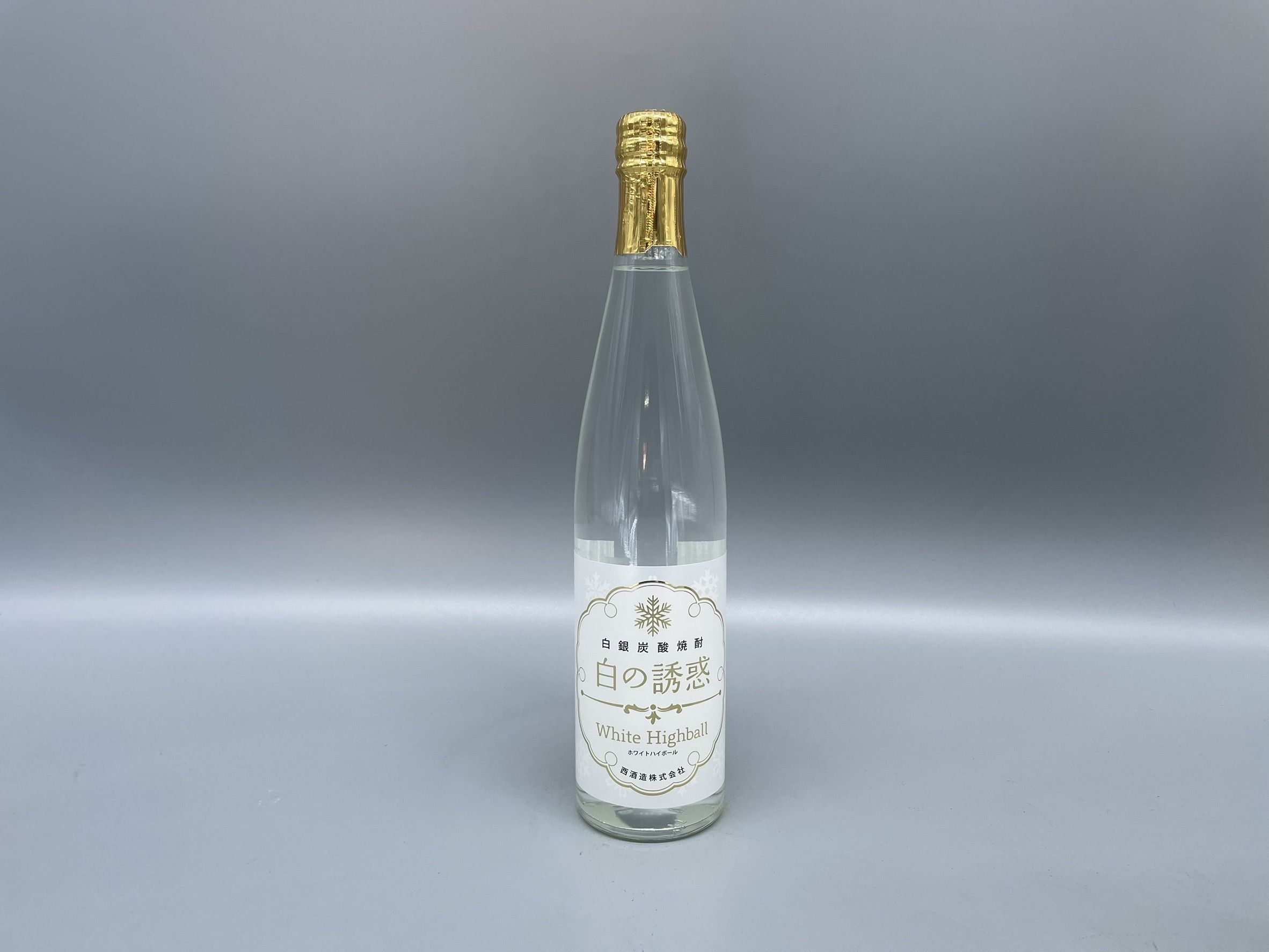 芋焼酎　白銀炭酸焼酎 白の誘惑　500ml　10度
