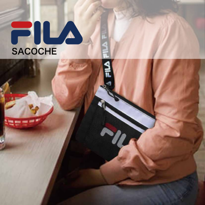 FILA フィラ サコッシュバッグ ショルダーバッグ 斜め掛けバッグ ミニバッグ 薄マチ 軽量 おしゃれ お出かけ 普段使い 旅行 アウトドア 買い物 サブバッグ キッズ 小中学生 高校生 大学生 メンズ レディース 男女兼用 FL-0010