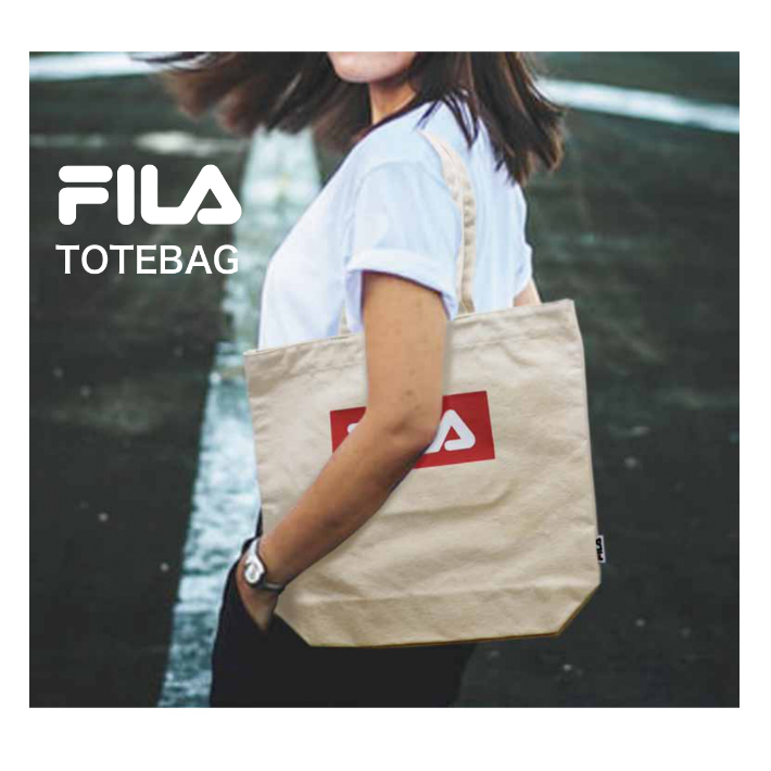 FILA フィラ トートバッグ キャンバストートバッグ 帆布 ハンプ コットン 肩掛け 軽量 ブランドロゴ アウトドア スクールバッグ サブバッグ マイバッグ おしゃれ エコバッグ 通学 通勤 部活 塾 習い事 小学生 中学生 高校生 大学生 大人 メンズ レディース 男女兼用 FL-0013