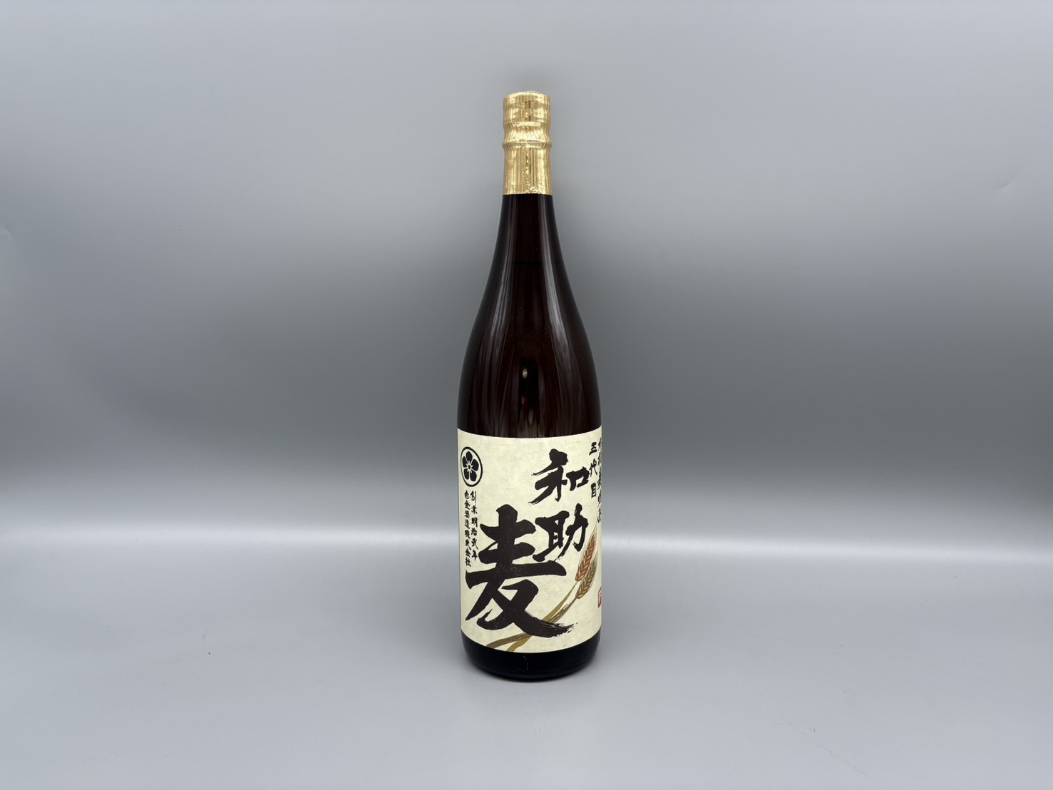 本格麦焼酎　五代目 和助 麦　白金酒造　25度　1800ml