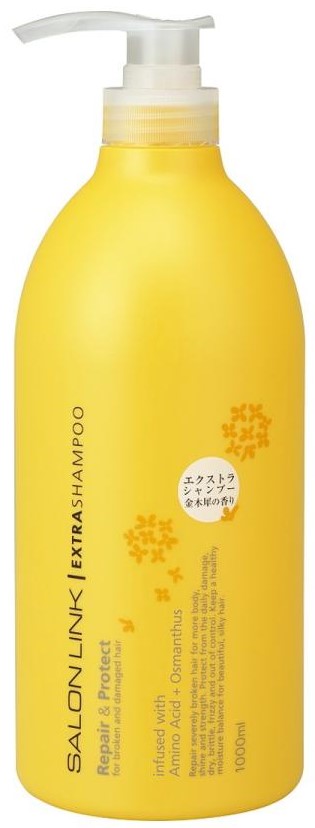 【新商品・新価格】サロンリンク　シャンプー&コンディショナー　金木犀の香り　本体セット　各1000ml<計6個セット>