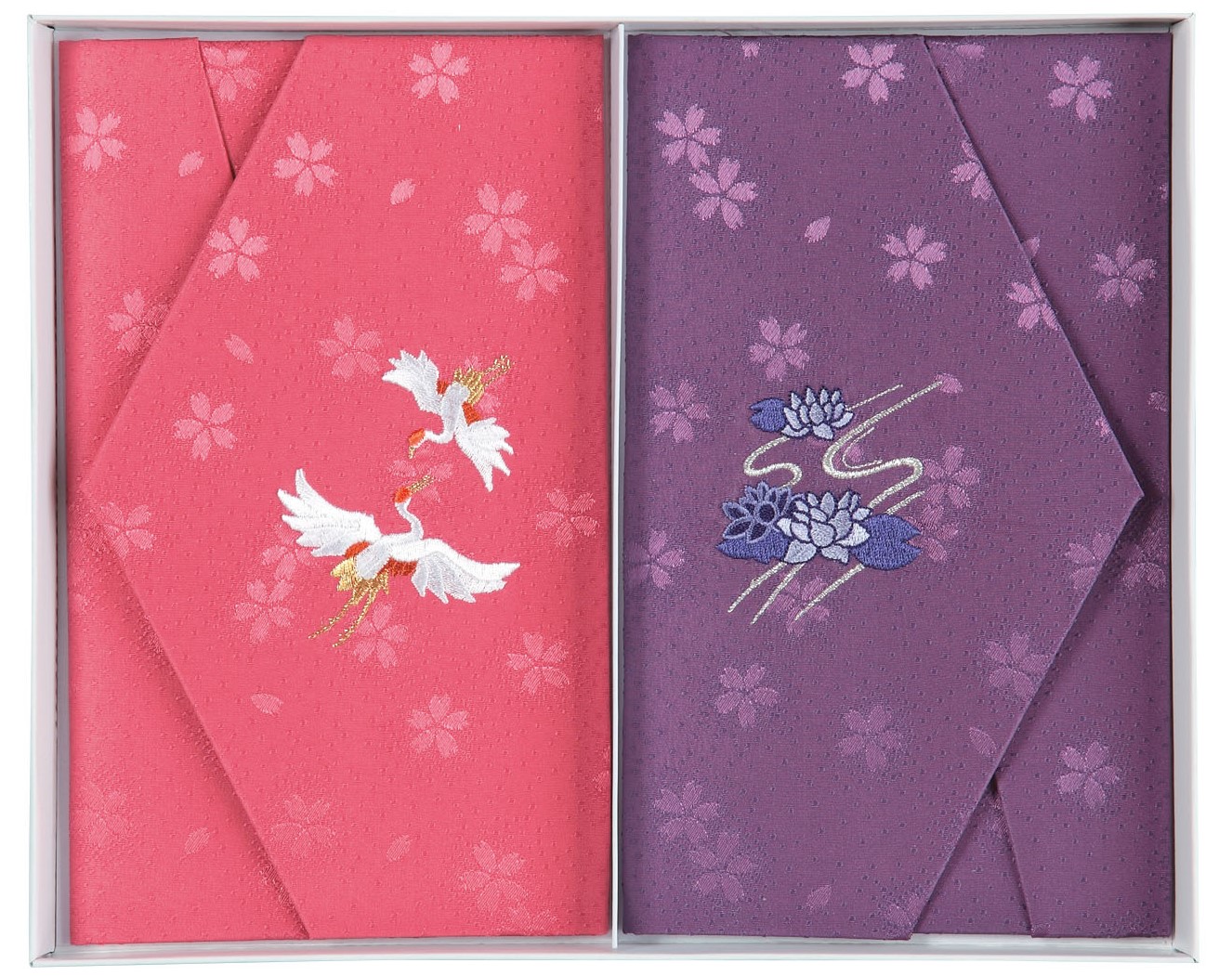 エステル桜綸子金封ふくさセット