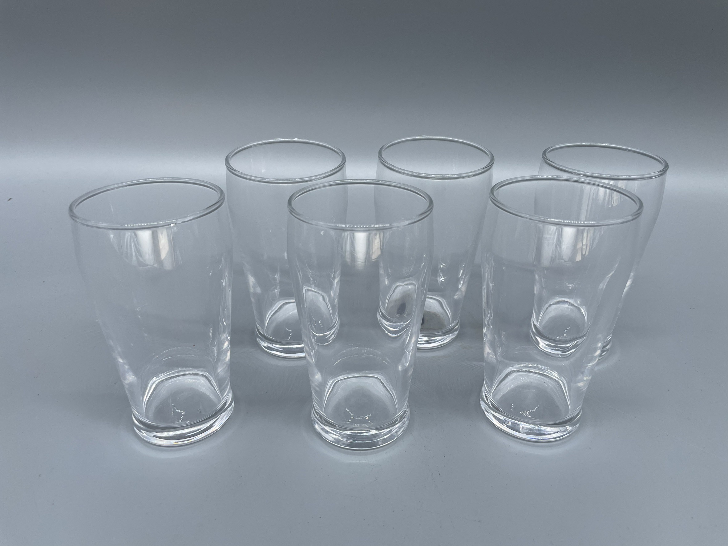 タンブラー　一口ビールグラス　C型６オンスタンブラー　170ml　6個セット
