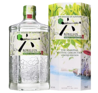 ジャパニーズクラフトジン ROKU〈六〉  NORYO TEA  EDISION  700ml  箱付 送料込み