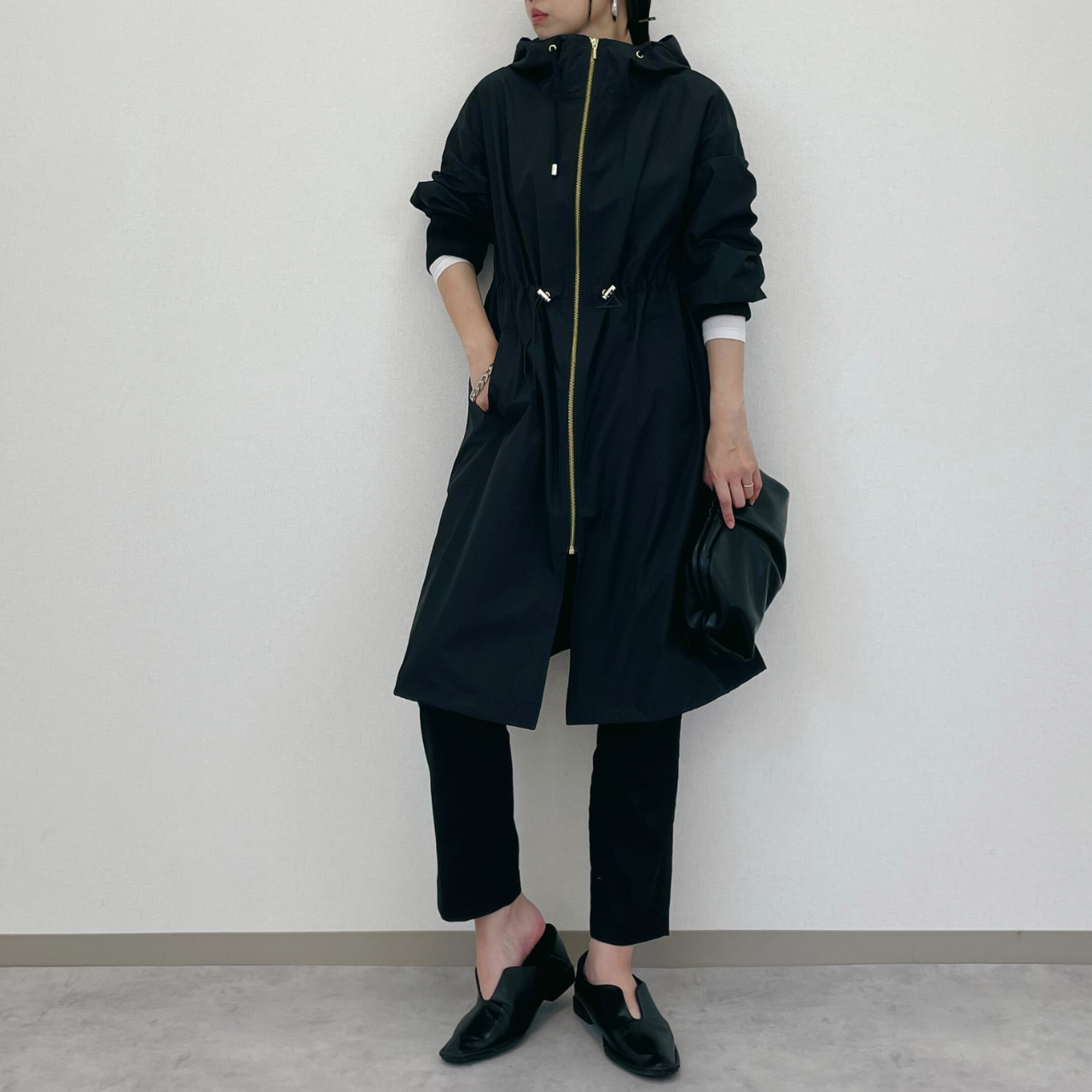 Light paper taffeta coat