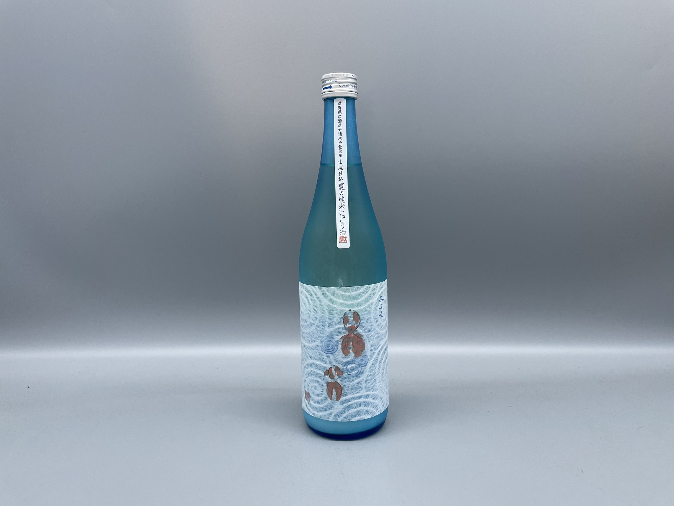 【クール便推奨】日本酒　美冨久 金魚ラベル 山廃純米にごり酒　美冨久酒造　720ml