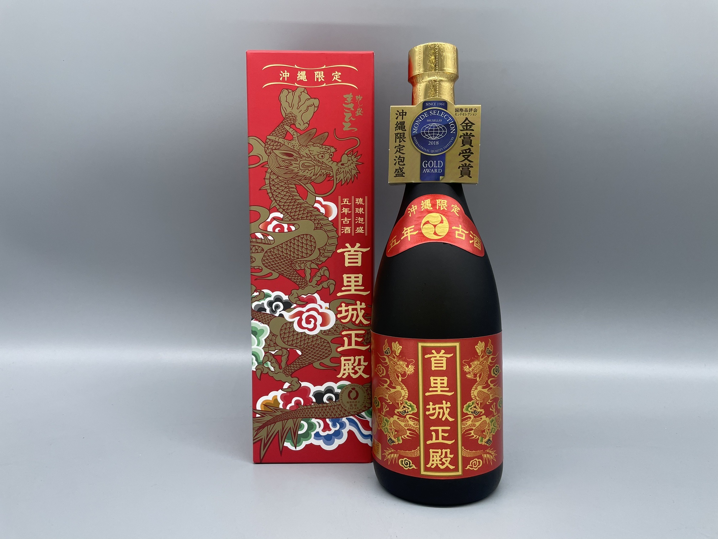 泡盛　首里城正殿　5年古酒　720ml　25度