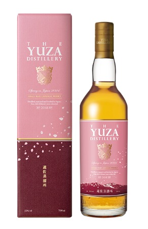ジャパニーズウイスキー  YUZA  シングルモルト  スプリング・イン・ジャパン2024  700ml  アルコール55度  数量限定品