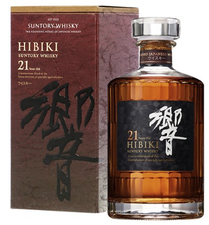 サントリー  響  21年 43度 700ml　専用化粧箱入　正規品