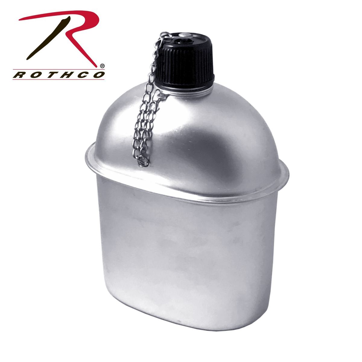 ロスコ ROTHCO ウォーターボトル G.I.スタイル アルミニウム カンティーン  G.I. STYLE ALUMINUM CANTEEN 水筒 ミリタリー サバゲー アウトドア キャンプ