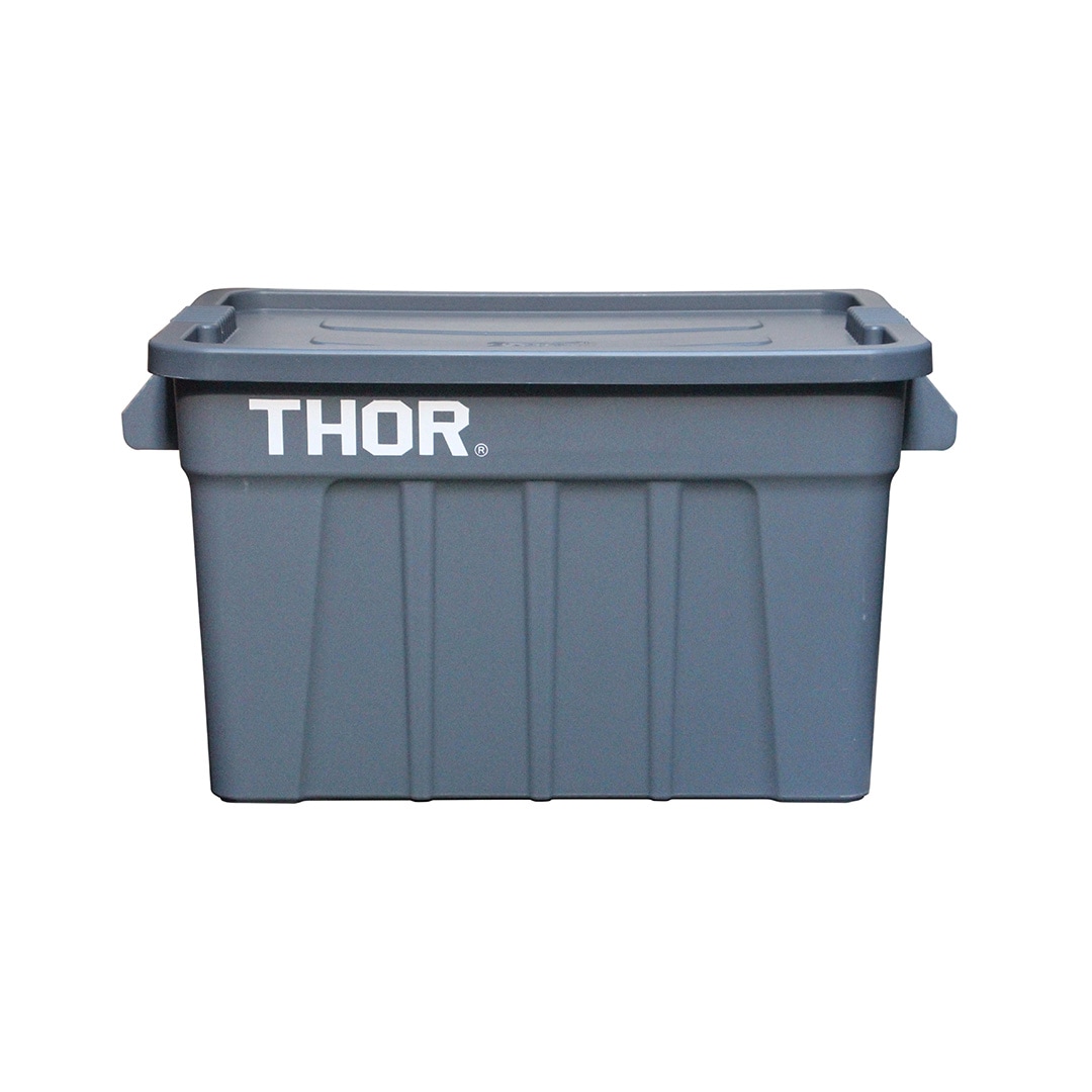 Thor Large Totes With Lid 75L トートボックス グレー 送料無料