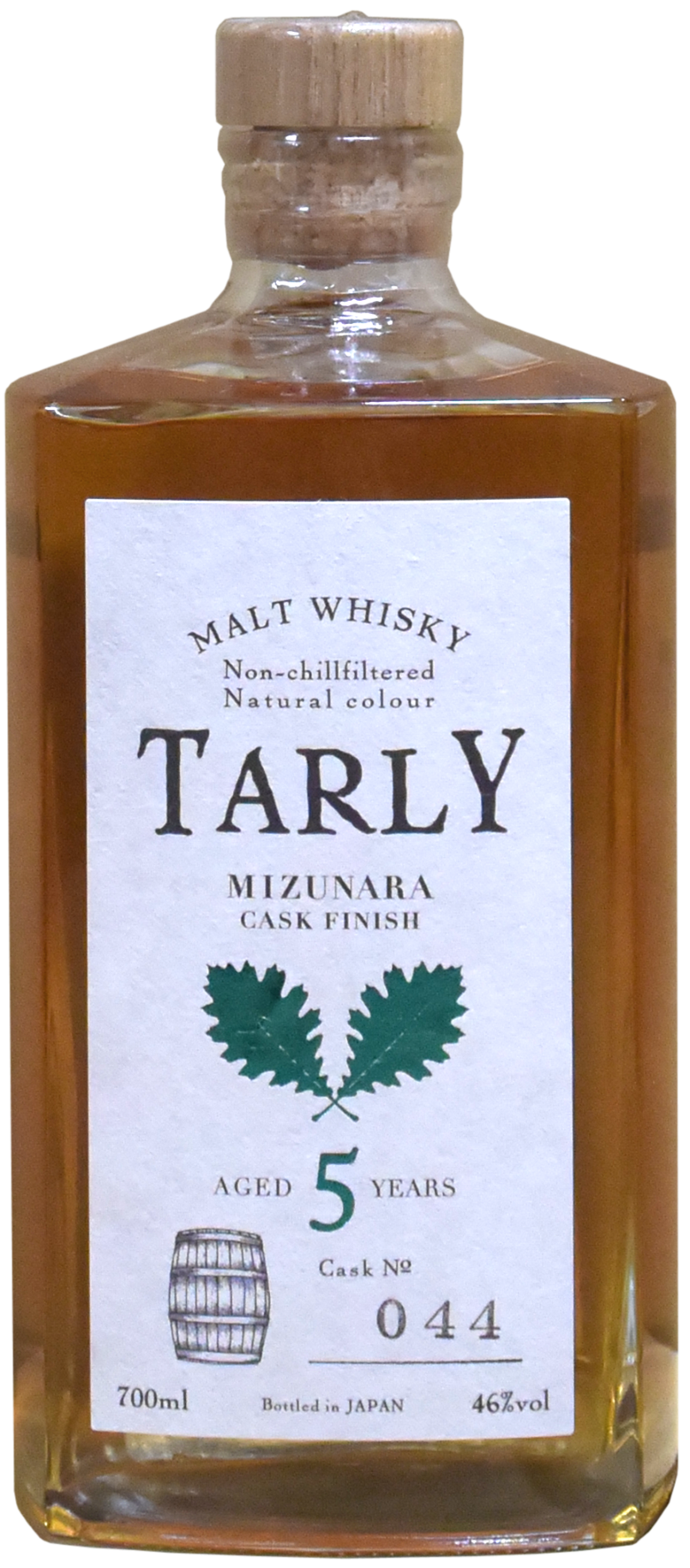 TARLY MIZUNARA CASK FINISH AGED 5 YEARS