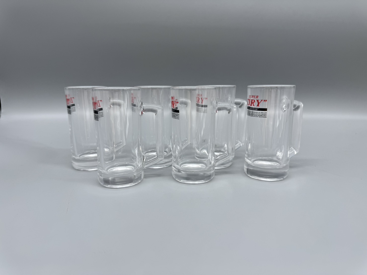 ビールジョッキ　スーパードライロゴジョッキ　300ml×6個セット