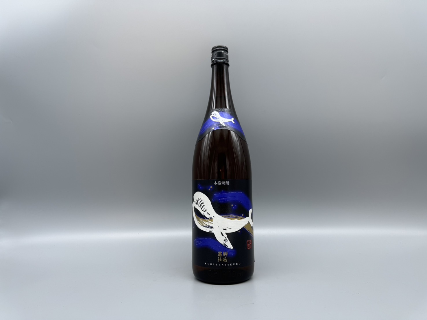 芋焼酎 くじらボトル黒麹仕込 大海酒造 1800ml 25度
