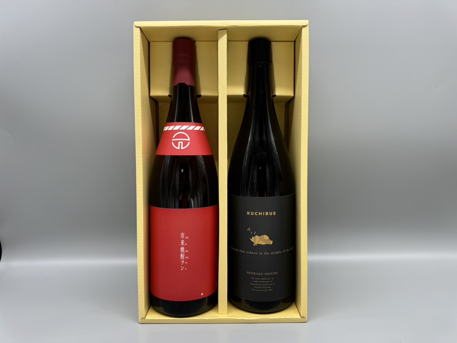 芋焼酎 　ツン　口笛　ギフトセット　市来焼酎 田崎酒造 　各1800ml 25度