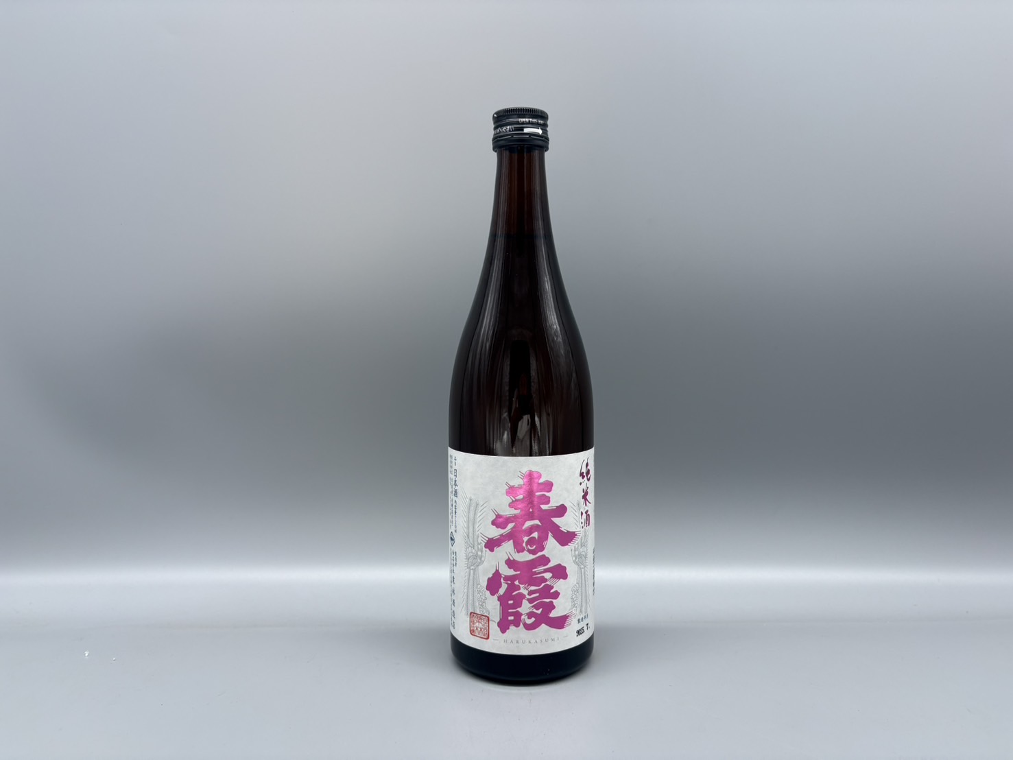 日本酒　春霞　ピンクラベル　純米酒　栗林酒造　 720ml　16度