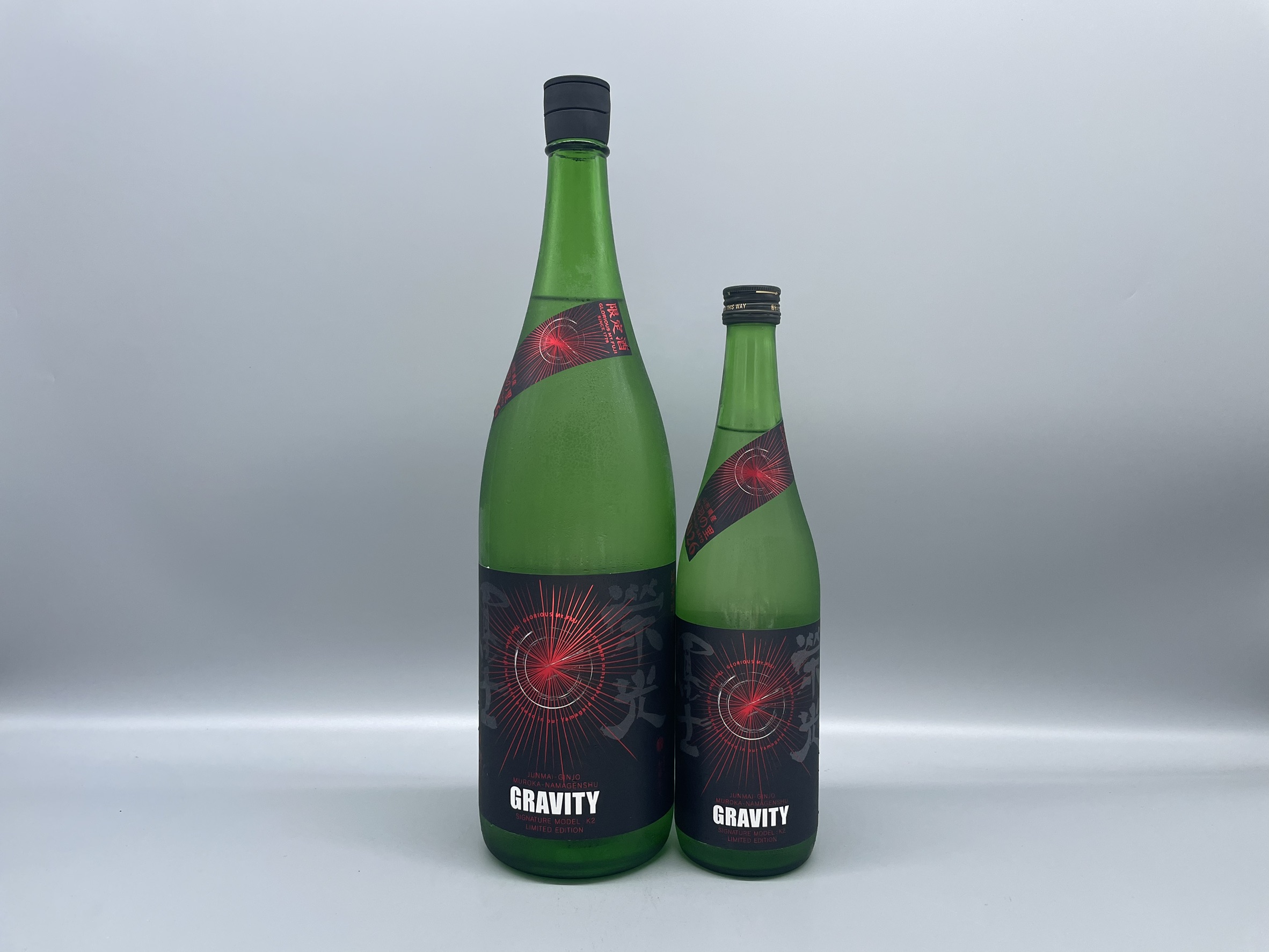 【クール便推奨】日本酒　栄光冨士　GRAVITY　グラビティ　純米吟醸　無濾過生原酒　1800ml,720ml