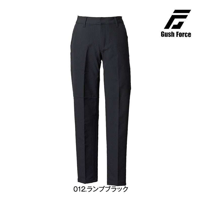 Gush Force　GF-043 【レディース】4Dストレッチ美シルエットパンツ012.ランプブラック