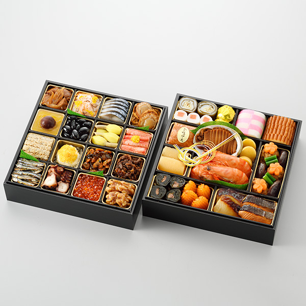 [下鴨茶寮]【12月30日お届け】[のまえ]冷凍 酒肴おせち 二段(4人前)【送料込み】