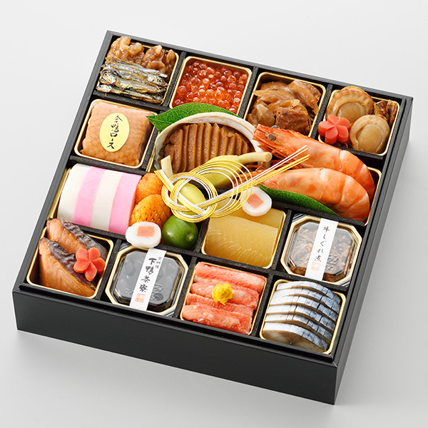 [下鴨茶寮]【12月30日お届け】[のまえ]冷凍 酒肴おせち 一段(2人前)【送料込み】