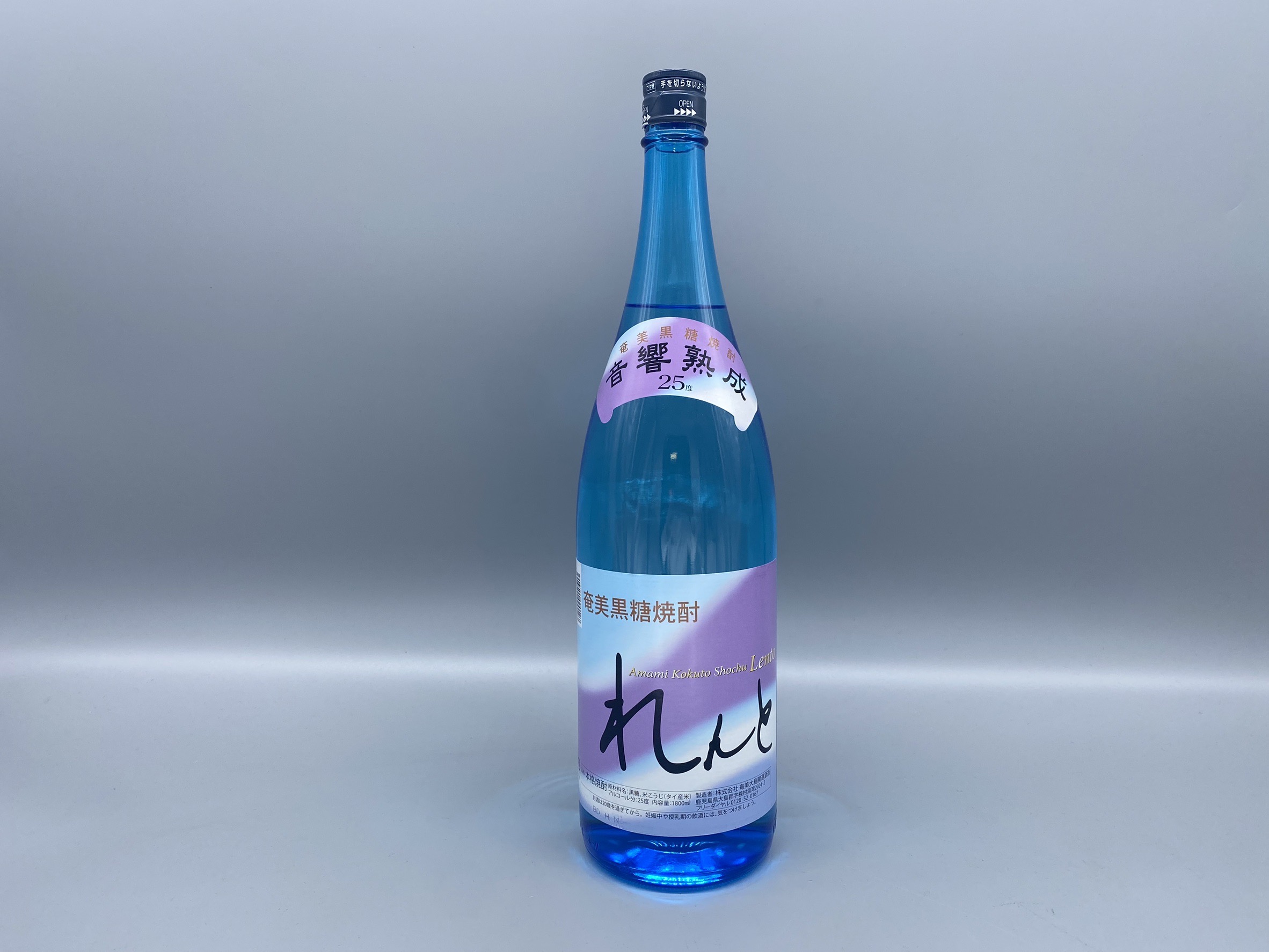 黒糖焼酎　れんと　25度　1800ml　酒造　奄美大島開運酒造