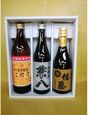 焼酎ギフト二階堂 佐藤麦 兼八 720ml 900ml 3本セット