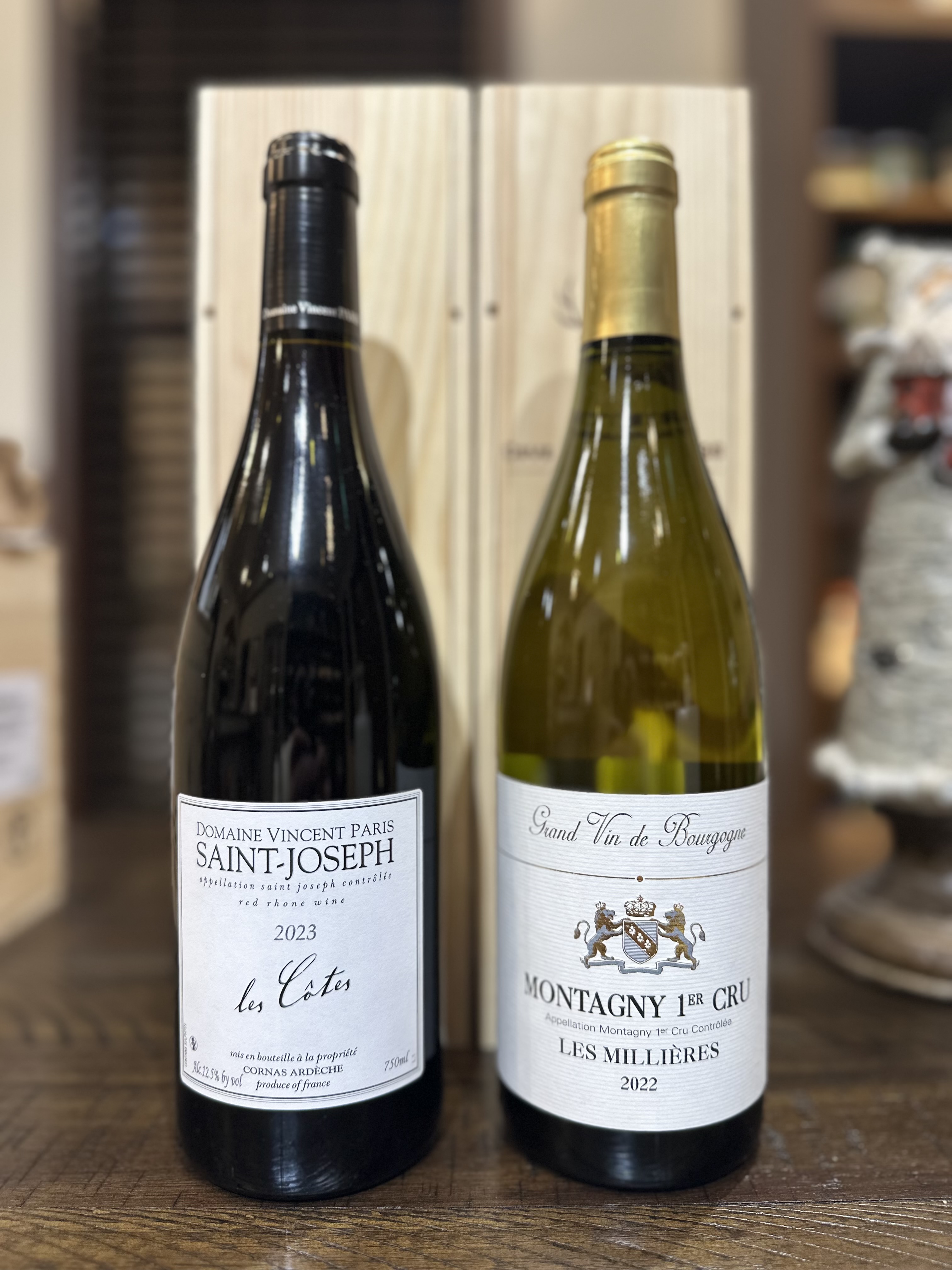 フランス・北ローヌとブルゴーニュの紅白ワインセット