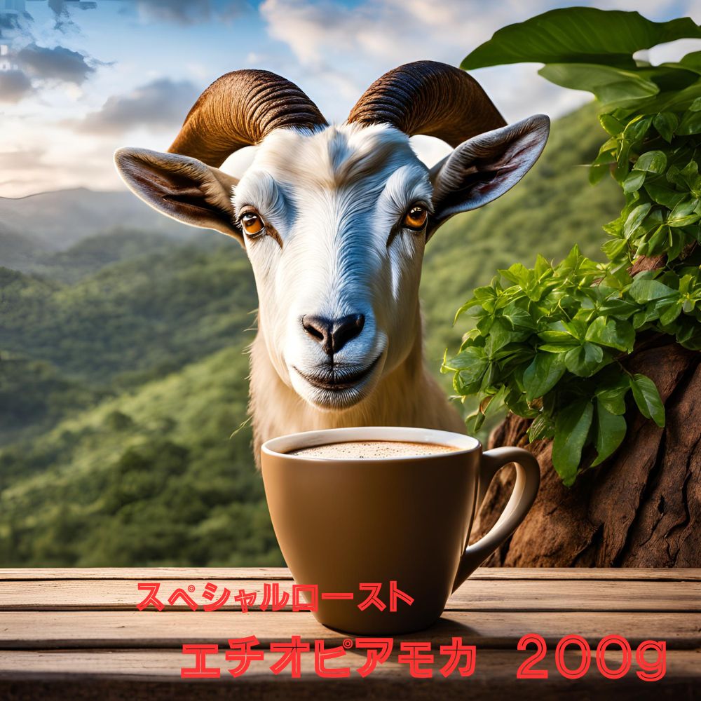 全国送料無料 プレミアムコーヒー エチオピアモカ  3００ｇ (豆） スペシャルロースト