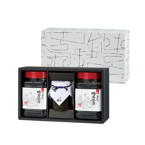 明石の恵み　味2本・特上のり佃煮セット