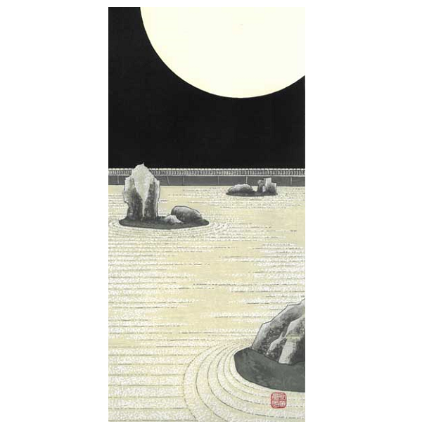 加藤晃秀 木版画 No8 輝